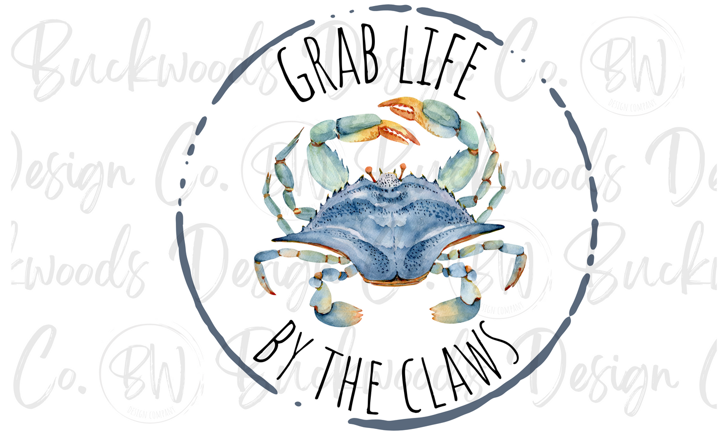 Grab Life by the Claws Digital Download PNG