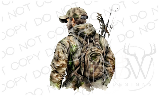 Hunter Hunting Digital Download PNG