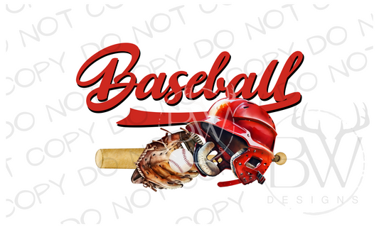 Baseball Digital Download PNG
