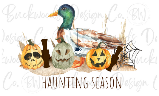 Duck Hunting Halloween Digital Download PNG