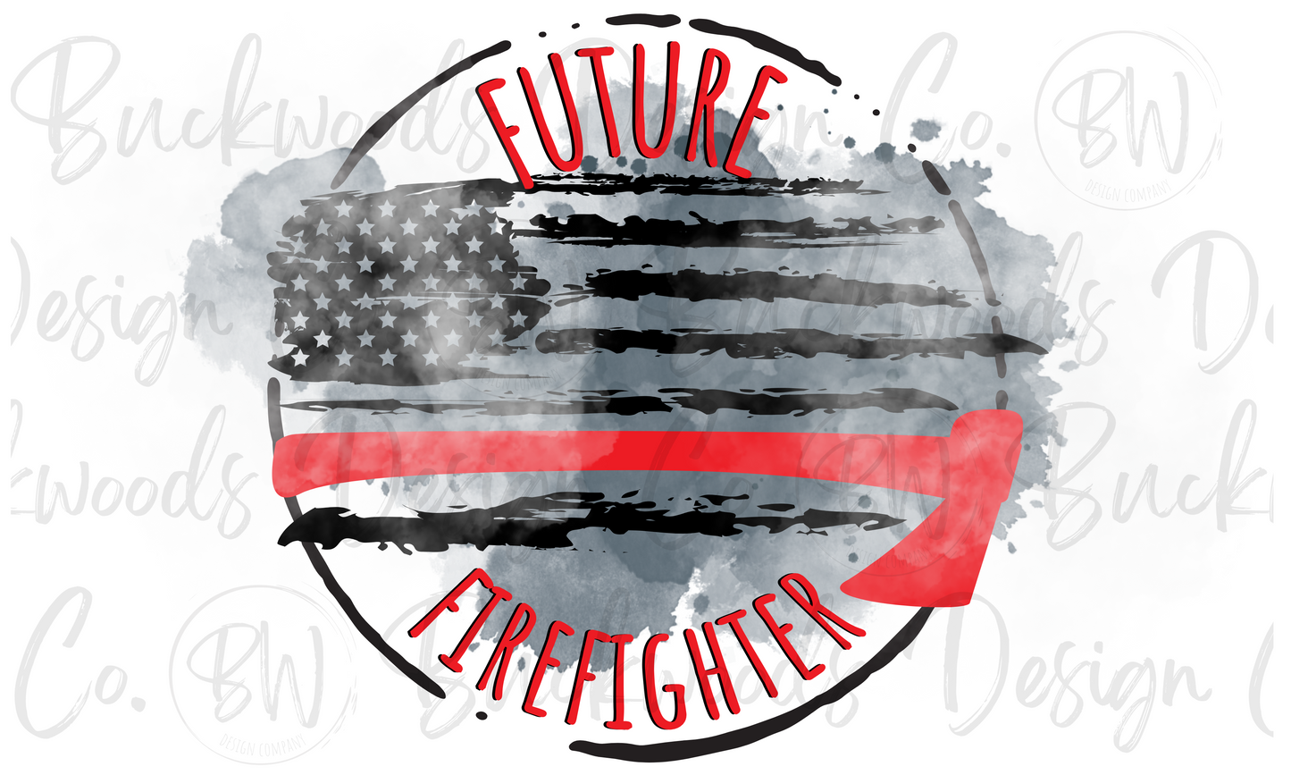 Future Firefighter Digital Download PNG