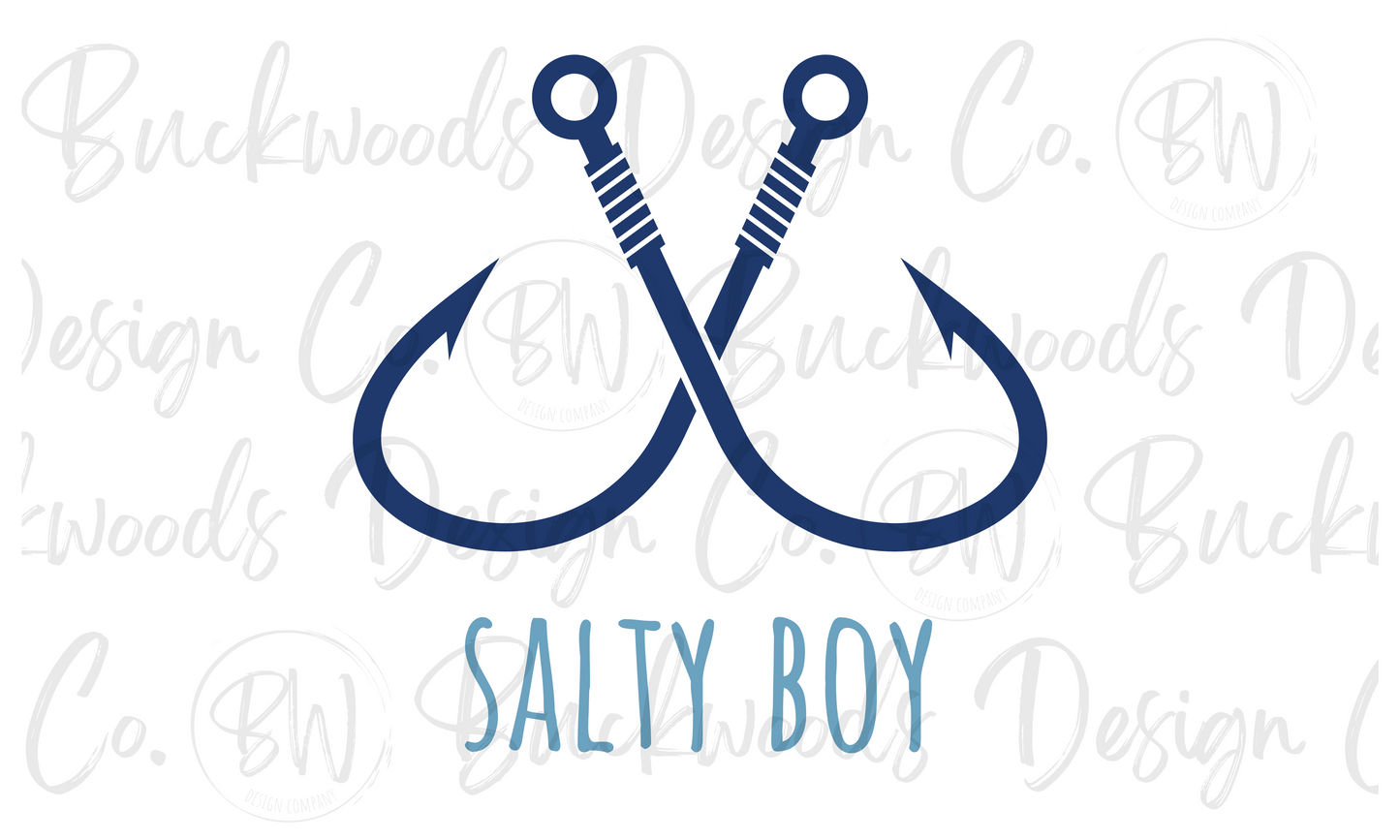 Salty Boy Digital Download PNG