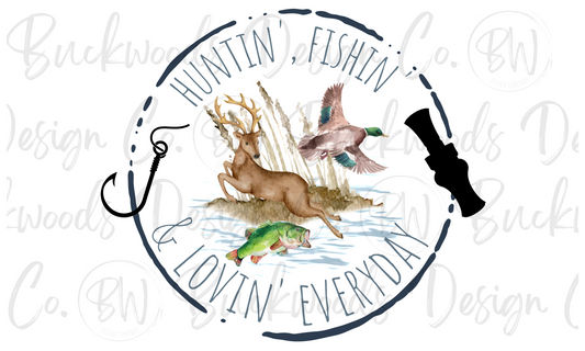 Hunting Digital Download PNG