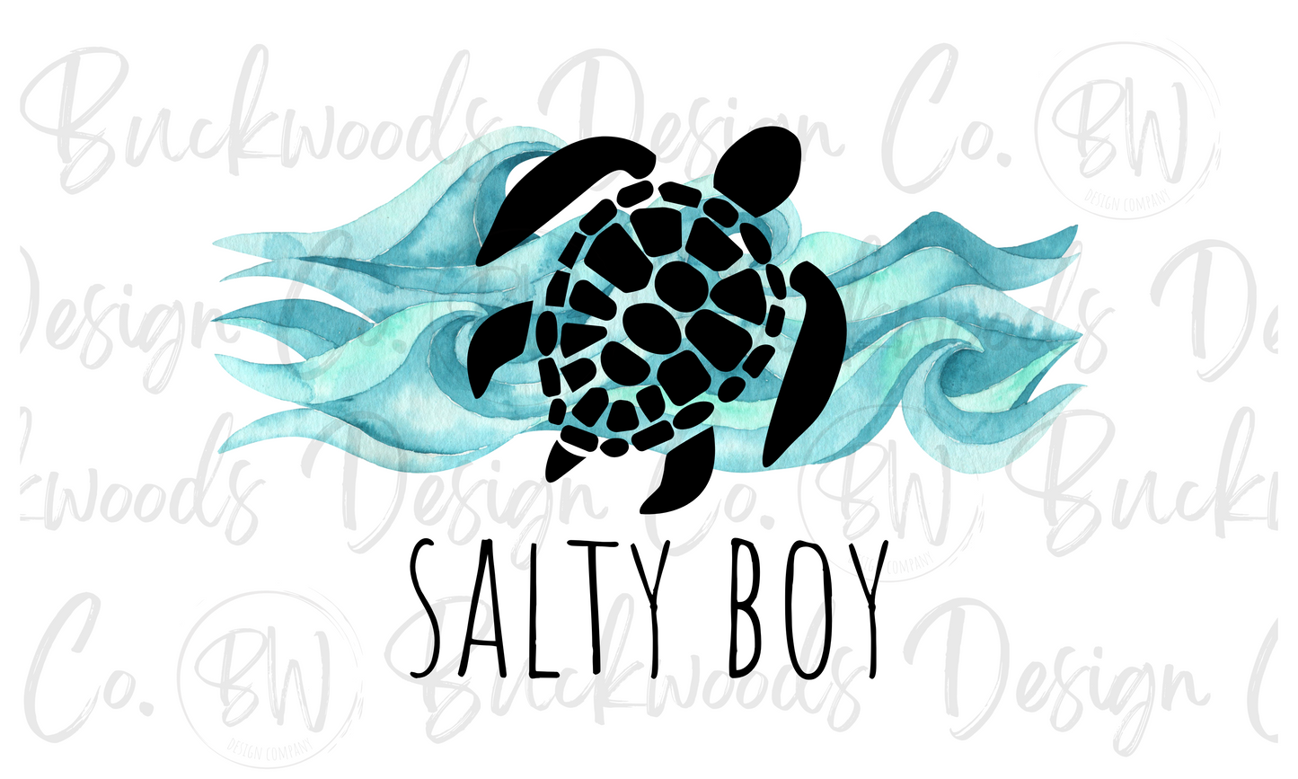 Salty Boy Digital Download PNG