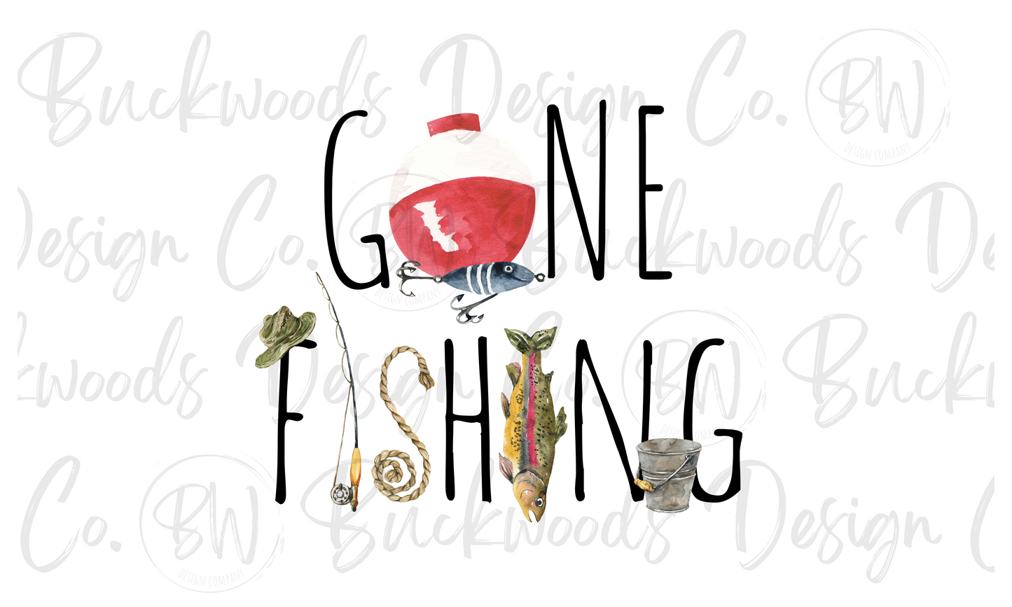 Fishing Digital Download PNG