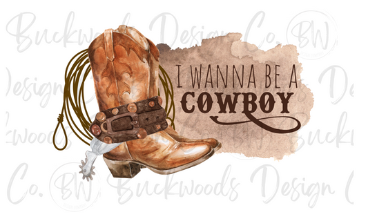 Cowboy Digital Download PNG