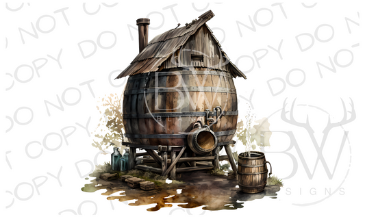 Moonshine Still Moonshine Digital Download PNG