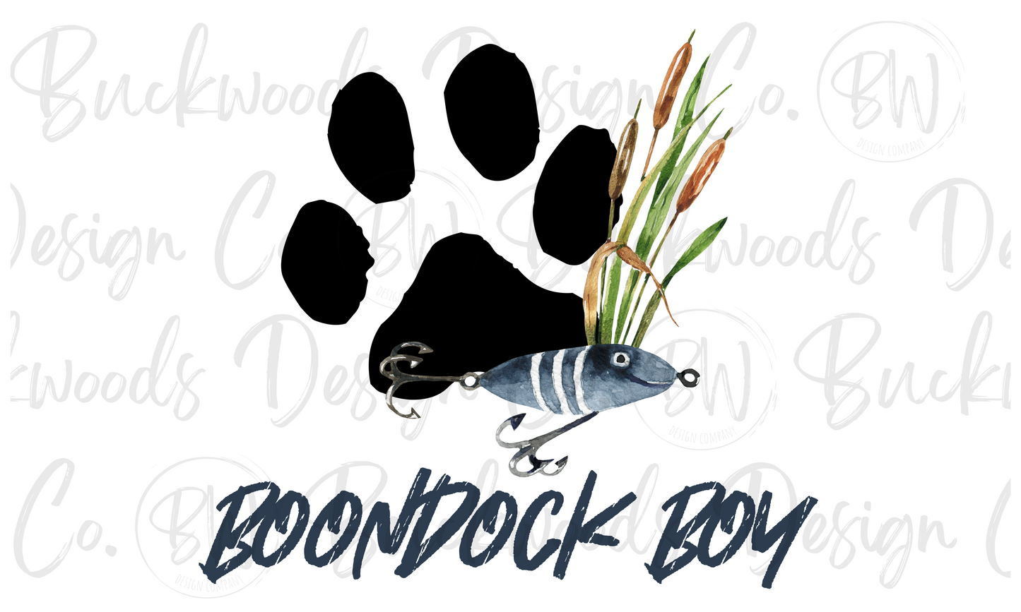 Boondock Boy Digital Download PNG