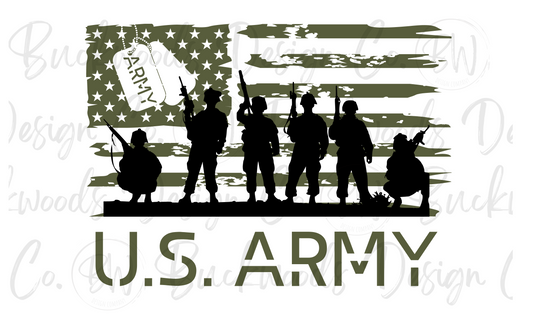 U.S. Army Digital Download PNG