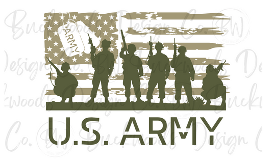 U.S. Army Digital Download PNG