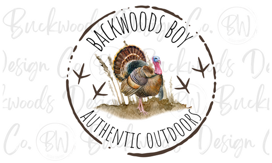 Backwoods Boy Digital Download PNG