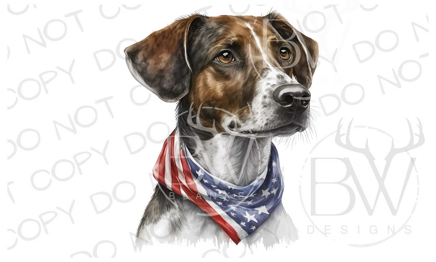 American Treeing Feist Hunting Dog Digital Download PNG