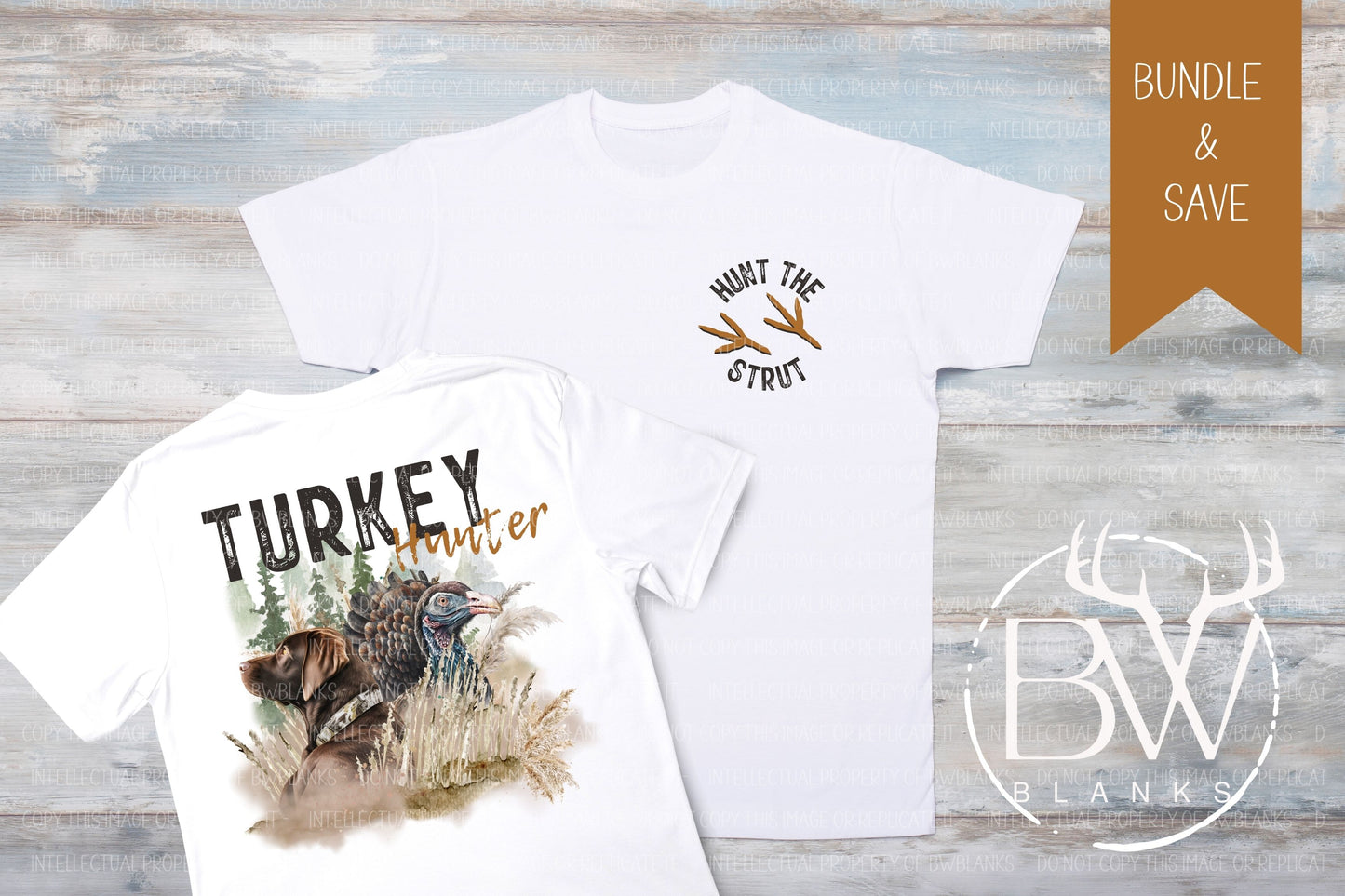 3-Pack Turkey Hunter Turkey Hunting Digital Download PNG