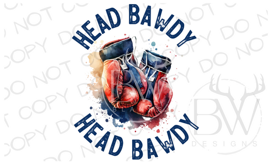 Head Bawdy Head Bawdy Boxing Digital Download PNG