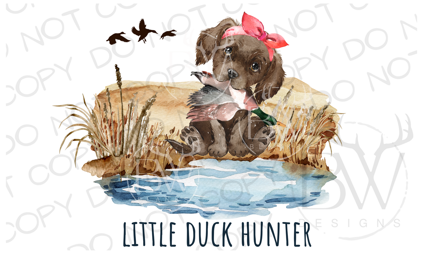 Little Duck Hunter Duck Hunting Digital Download PNG