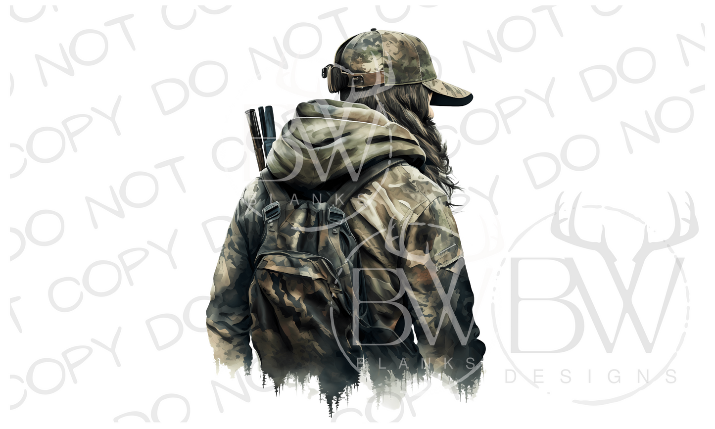 Hunter Hunting Digital Download PNG