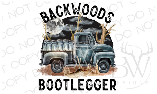 Backwoods Bootlegger Moonshine Digital Download PNG