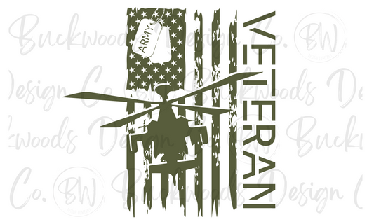 U.S. Army Veteran Digital Download PNG