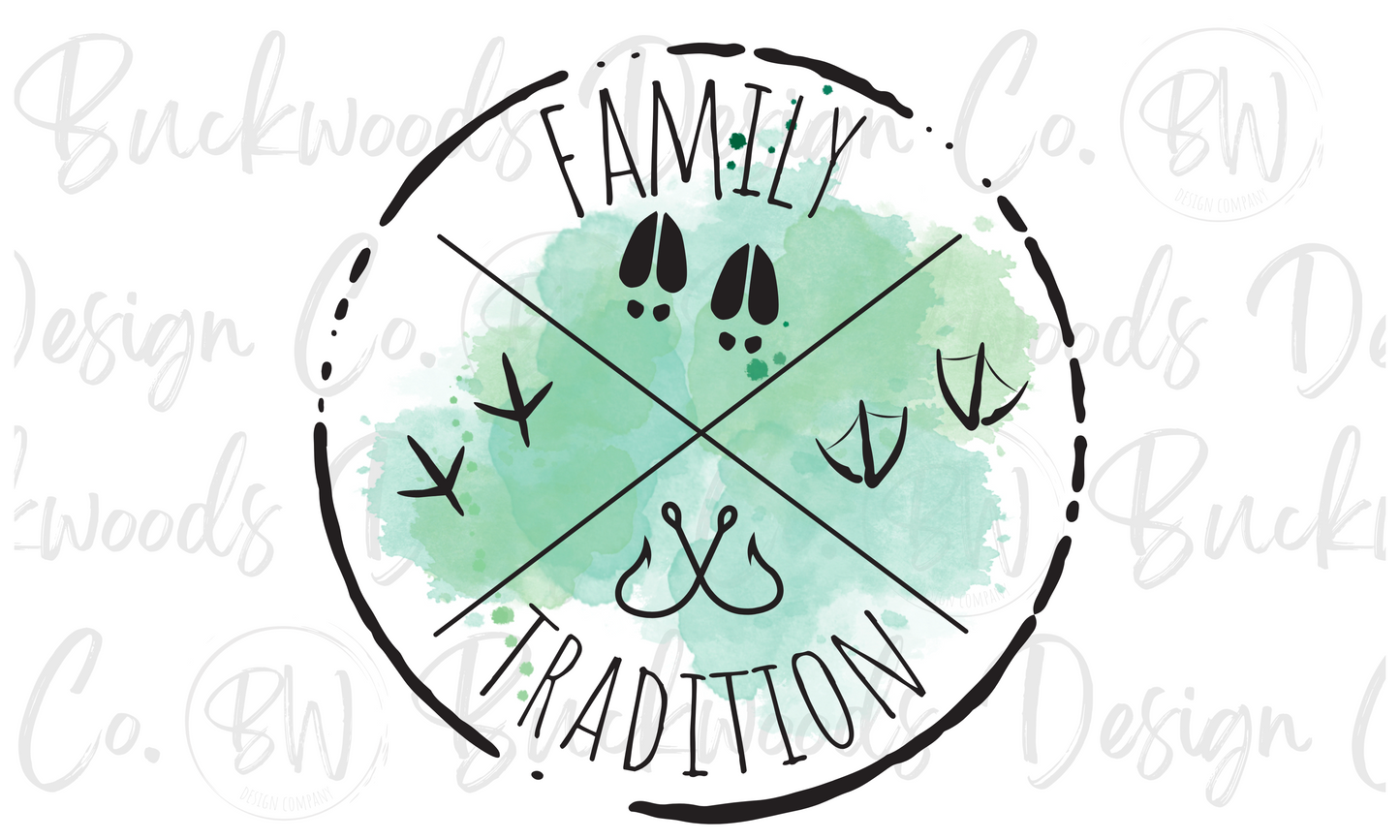 Family Tradition Hunting Digital Download PNG