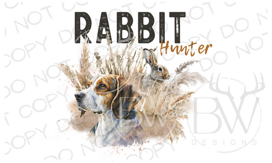 Rabbit Hunter Rabbit Hunting Digital Download PNG