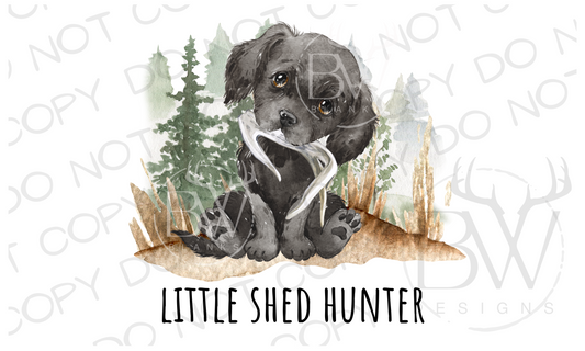 Little Shed Hunter Shed Hunting Digital Download PNG