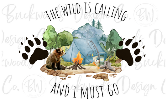 Camping Digital Download PNG