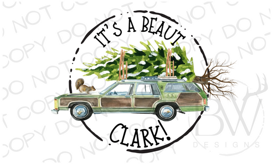 It's A Beaut Clark Christmas Family Vacation Digital Download PNG