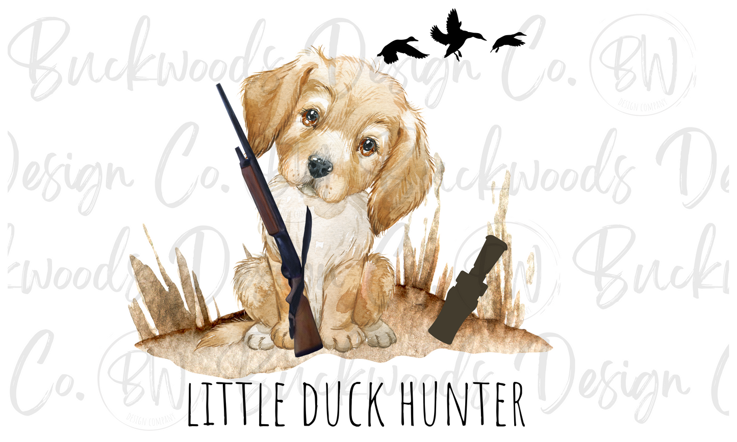 Little Duck Hunter Digital Download PNG