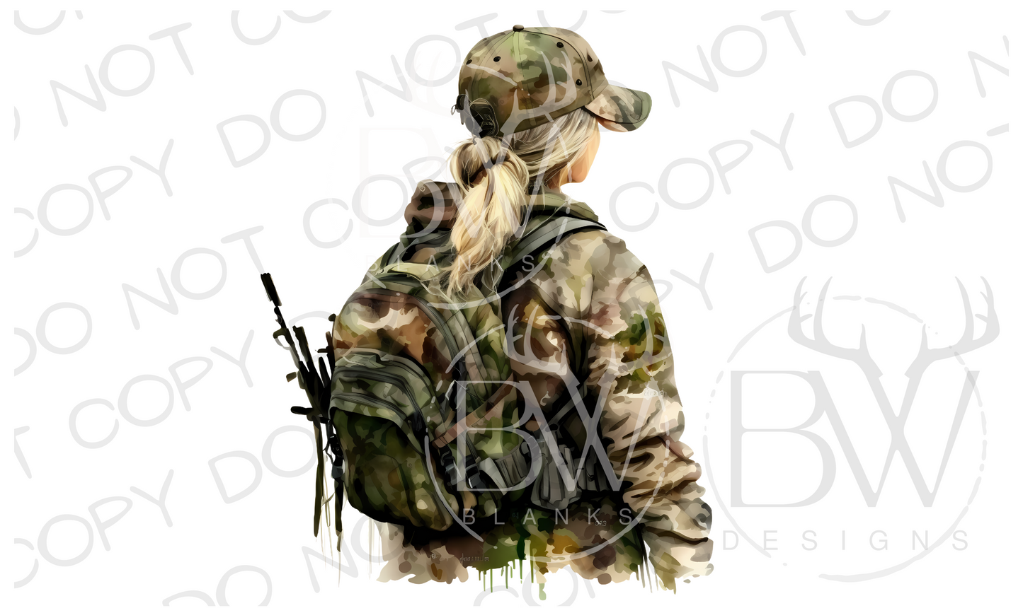 Hunter Hunting Digital Download PNG