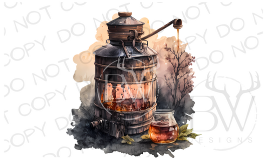 Moonshine Still Moonshine Digital Download PNG