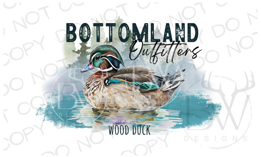 Bottomland Outfitters Duck Hunting Digital Download PNG