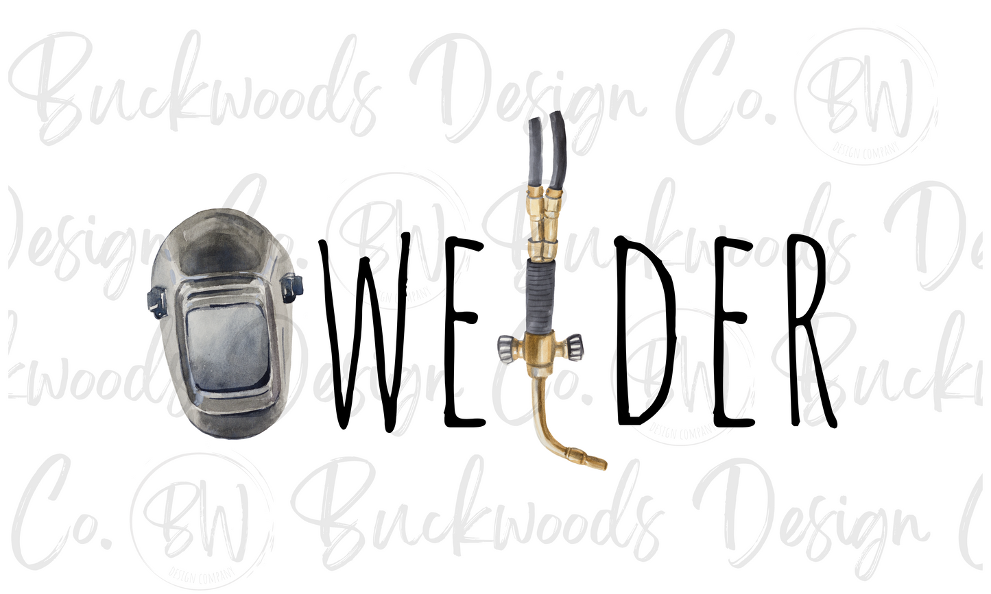 Welder Digital Download PNG