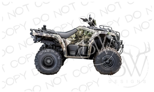 Camo 4-Wheeler Digital Download PNG