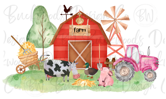 Farm Friends Digital Download PNG