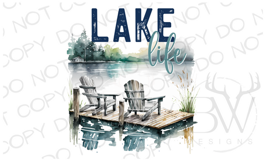 Lake Life Digital Download PNG