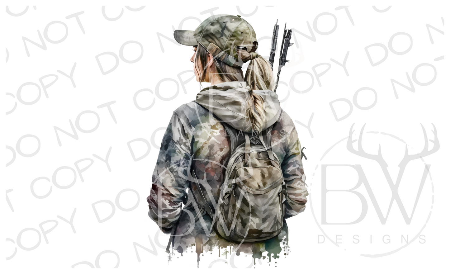 Hunter Hunting Digital Download PNG