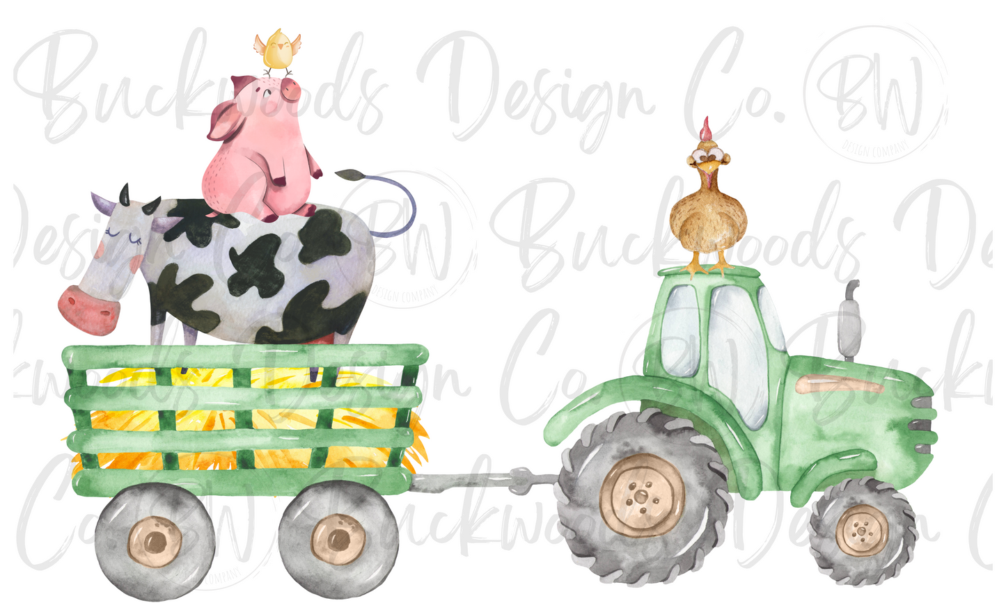 Tractor Digital Download PNG