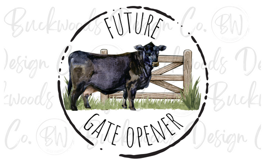 Future Gate Opener Cattle Rancher Digital Download PNG