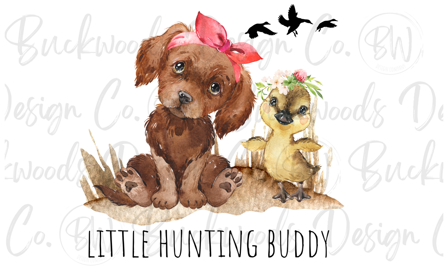 Little Hunting Buddy Digital Download PNG