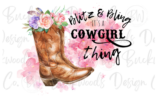 Cowgirl Digital Download PNG