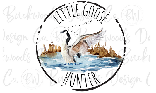 Little Goose Hunter Goose Hunting Digital Download PNG