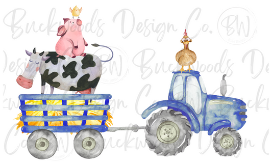 Tractor Digital Download PNG