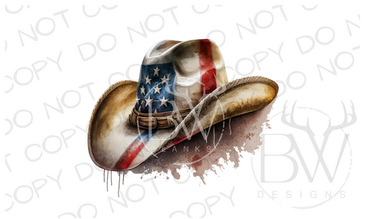 American Cowboy Hat Cowboy Digital Download PNG