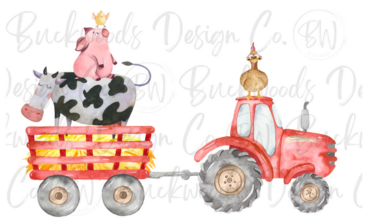 Tractor Digital Download PNG