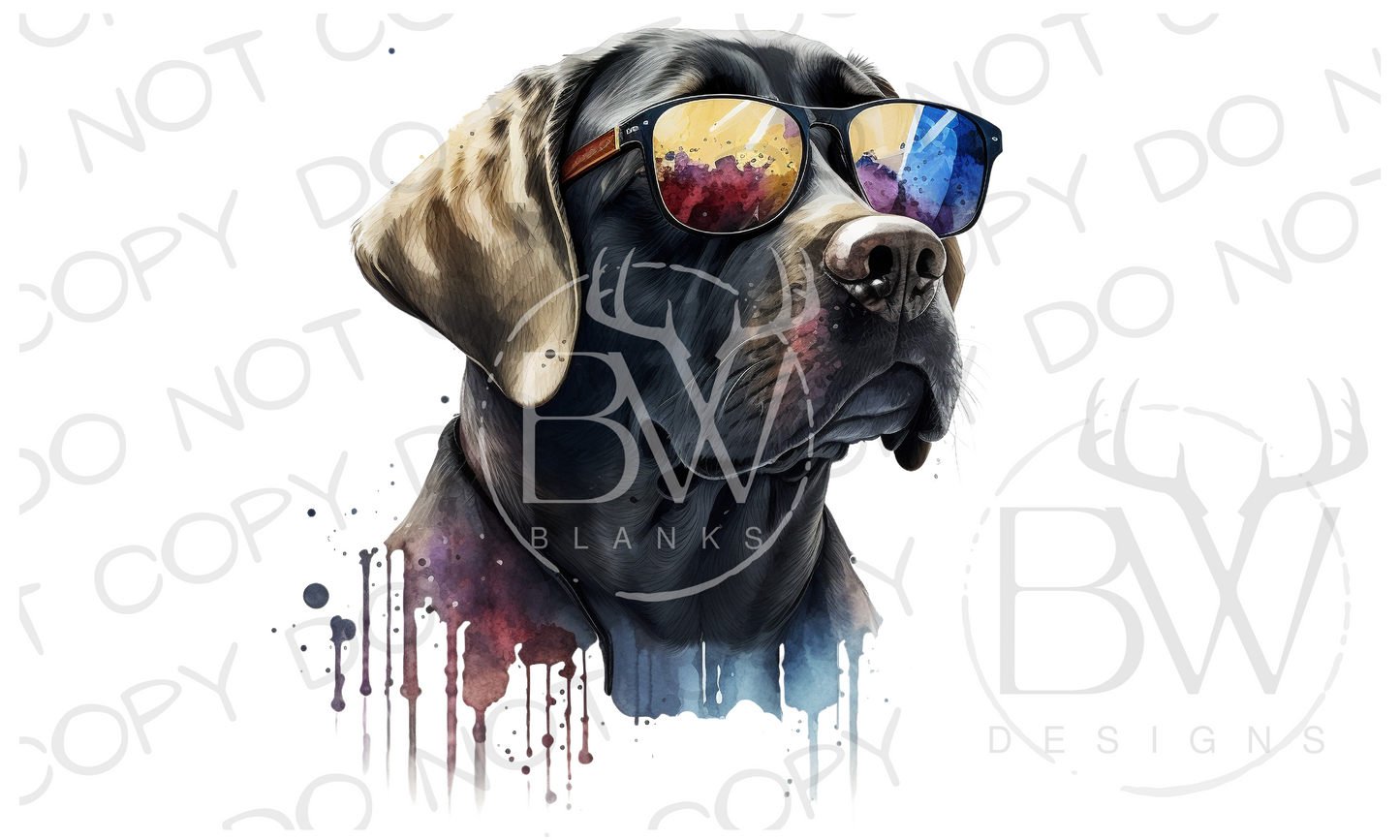 Lab Hunting Dog Digital Download PNG