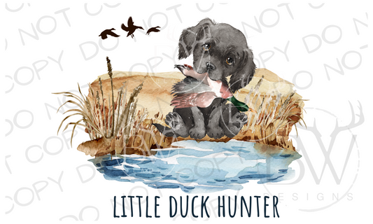 Little Duck Hunter Duck Hunting Digital Download PNG