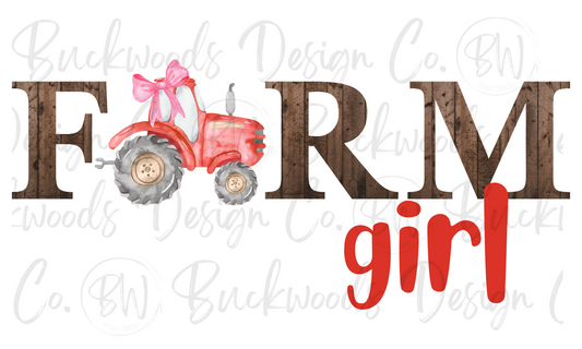 Farm Girl Digital Download PNG