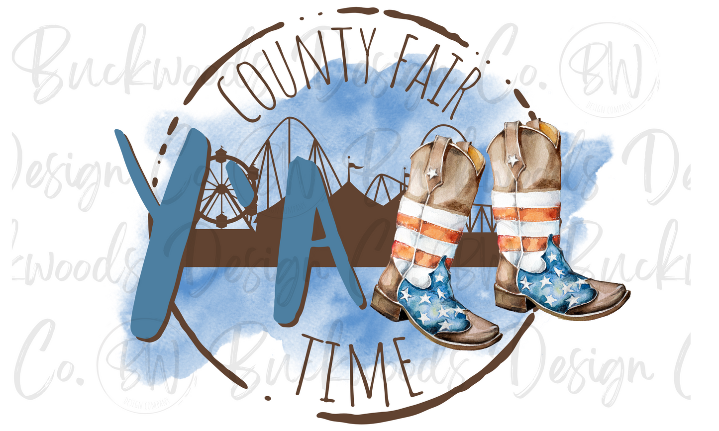 County Fair Y'all Digital Download PNG