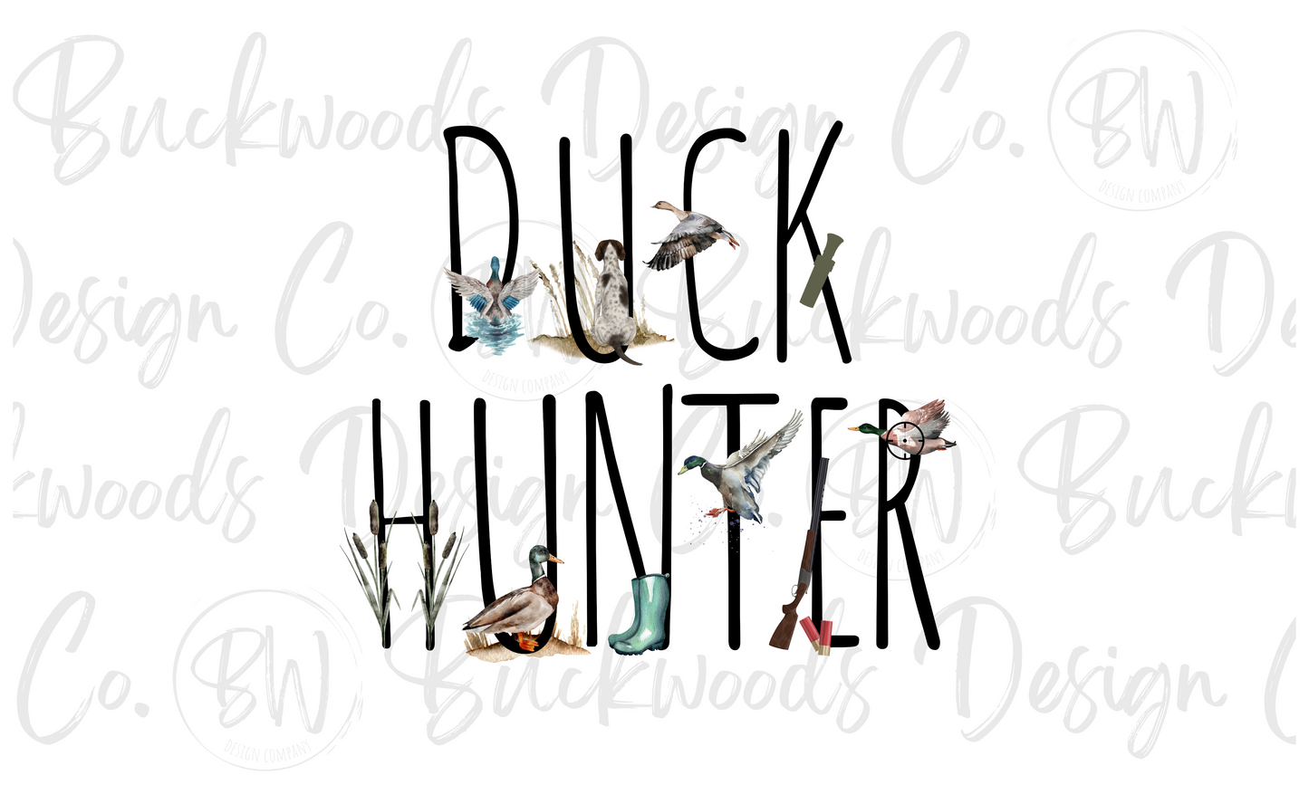 Duck Hunter Duck Hunting Digital Download PNG