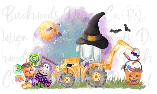 Construction Halloween Digital Download PNG